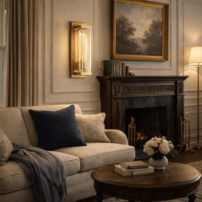Savilo Grand Rectangular Sconce