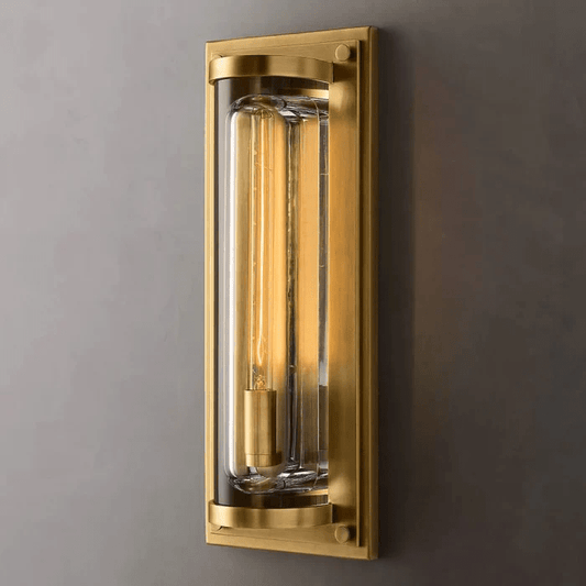 Savine Round Outdoor Sconce