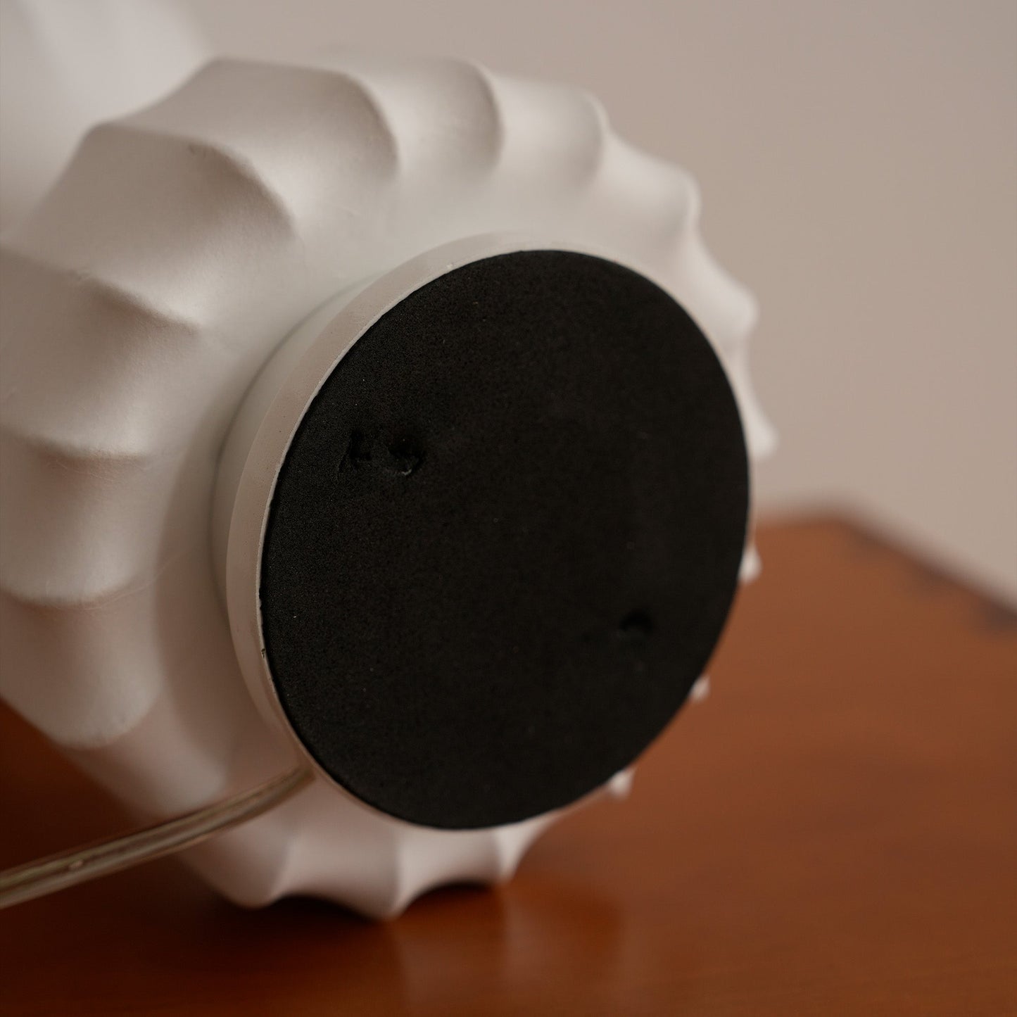 Sculptural Ribbed Table Lamp