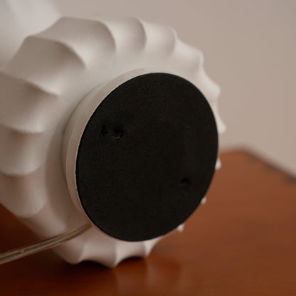 Sculptural Ribbed Table Lamp