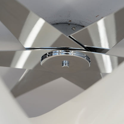 Sculptural Semi-Flush Mount Ceiling Light