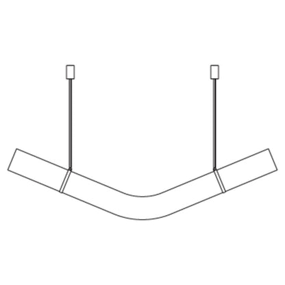 Simplicity Alabaster Linear Chandelier-Nobipets