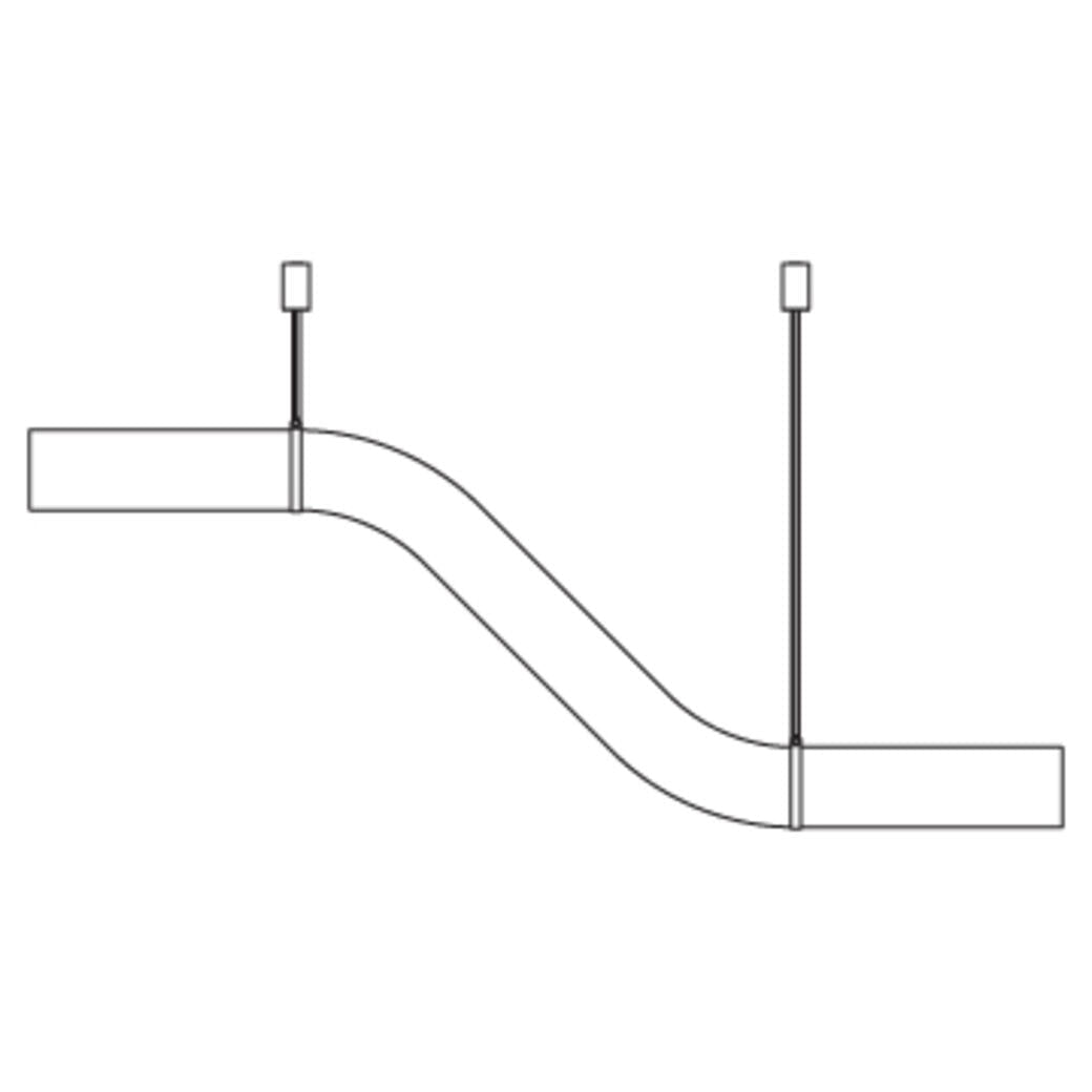 Simplicity Alabaster Linear Chandelier-Nobipets