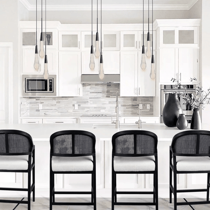 SOLITAIRE 3-LIGHT CLUSTER PENDANTS