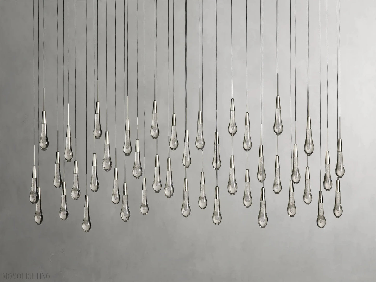 Solitaire Linear Chandelier 37"50"70"87"120"-Nobipets