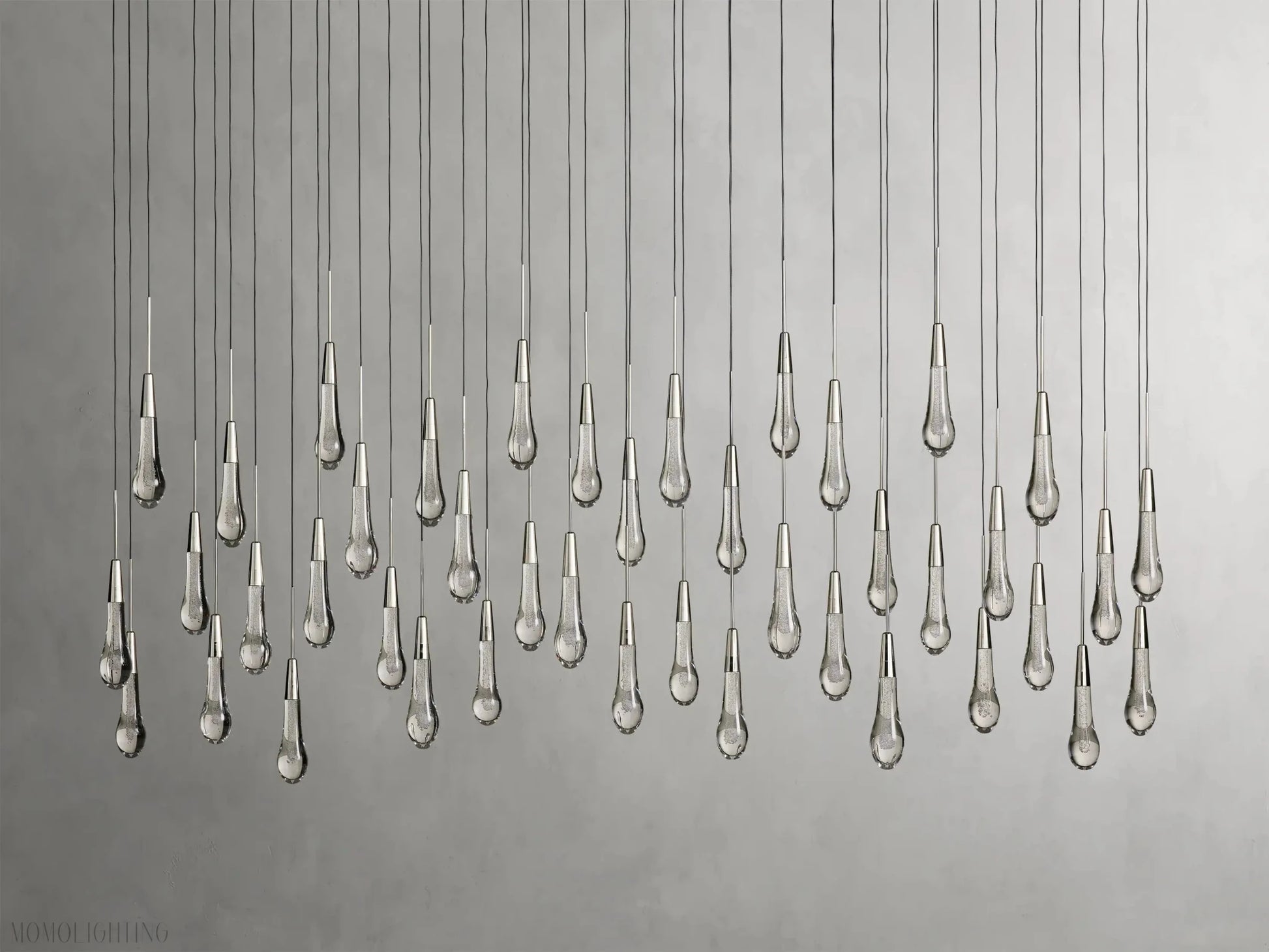 Solitaire Linear Chandelier 37"50"70"87"120"-Nobipets