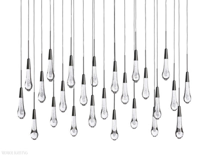 Solitaire Linear Chandelier 37"50"70"87"120"-Nobipets
