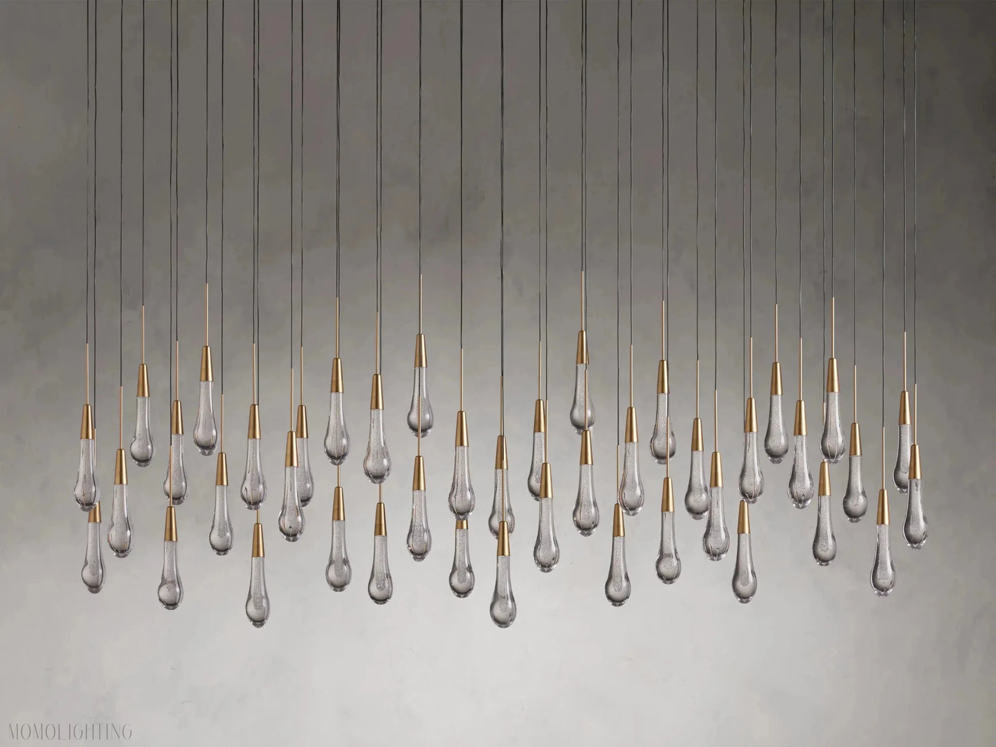 Solitaire Linear Chandelier 37"50"70"87"120"-Nobipets