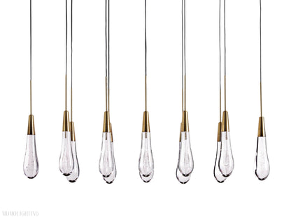 Solitaire Linear Chandelier 37"50"70"87"120"-Nobipets