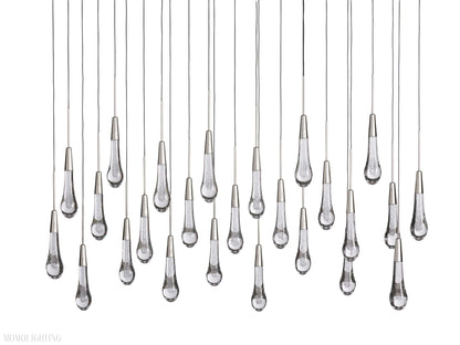 Solitaire Linear Chandelier 37"50"70"87"120"-Nobipets