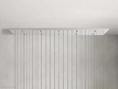 Solitaire Linear Chandelier 37"50"70"87"120"-Nobipets