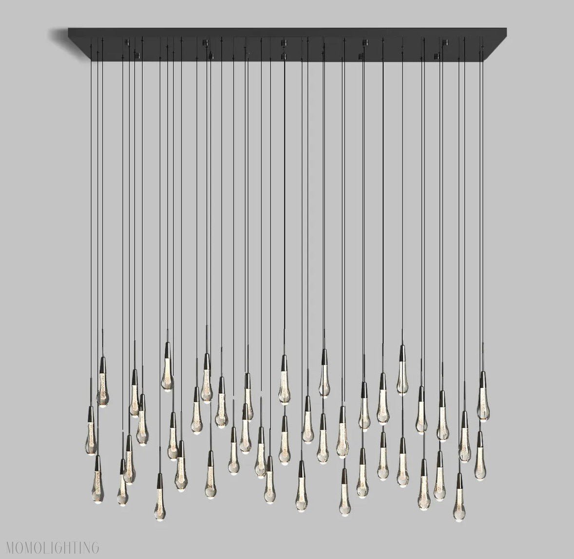 Solitaire Linear Chandelier 37"50"70"87"120"-Nobipets