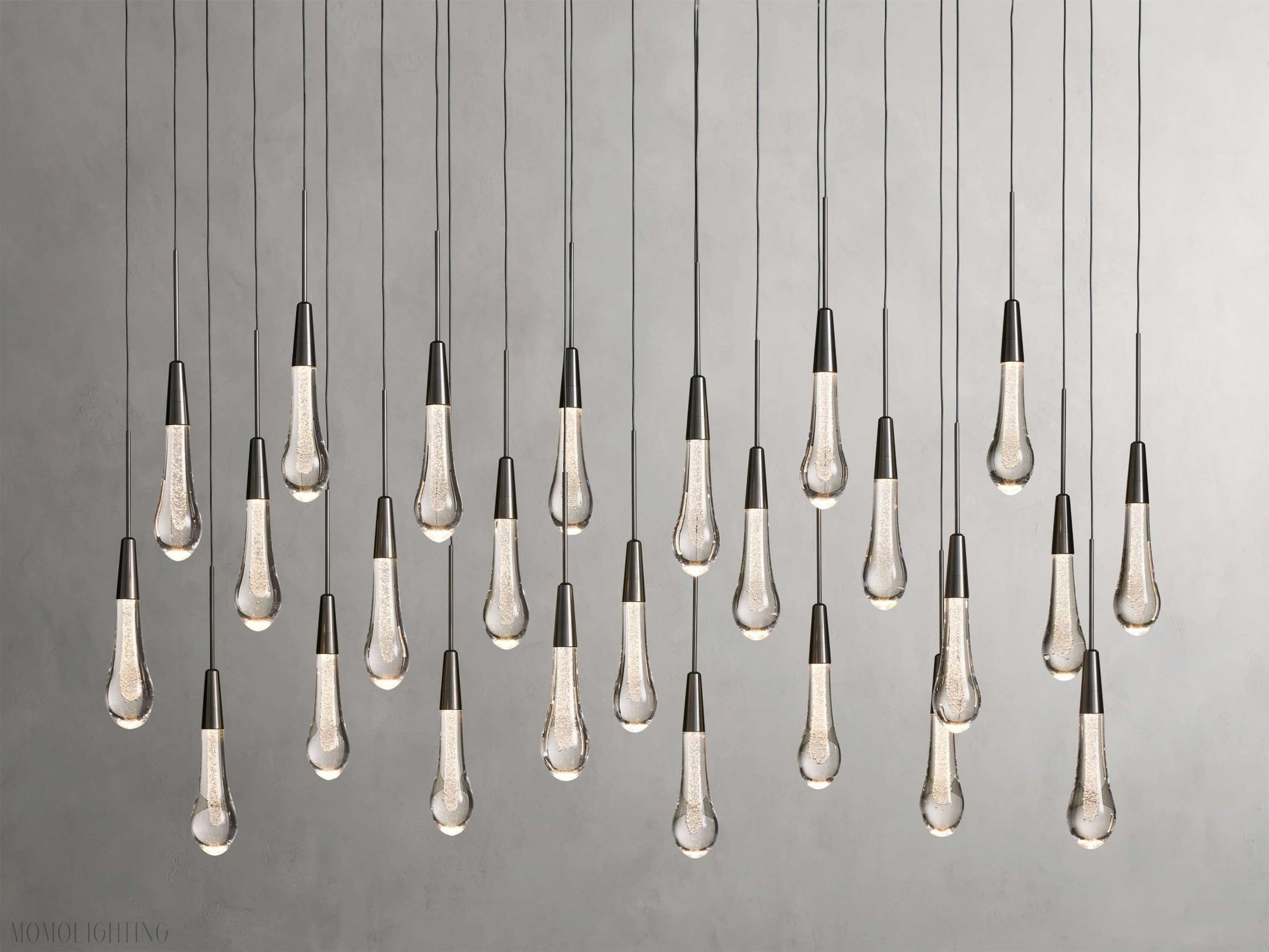 Solitaire Linear Chandelier 37"50"70"87"120"-Nobipets