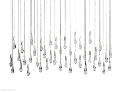 Solitaire Linear Chandelier 37"50"70"87"120"-Nobipets