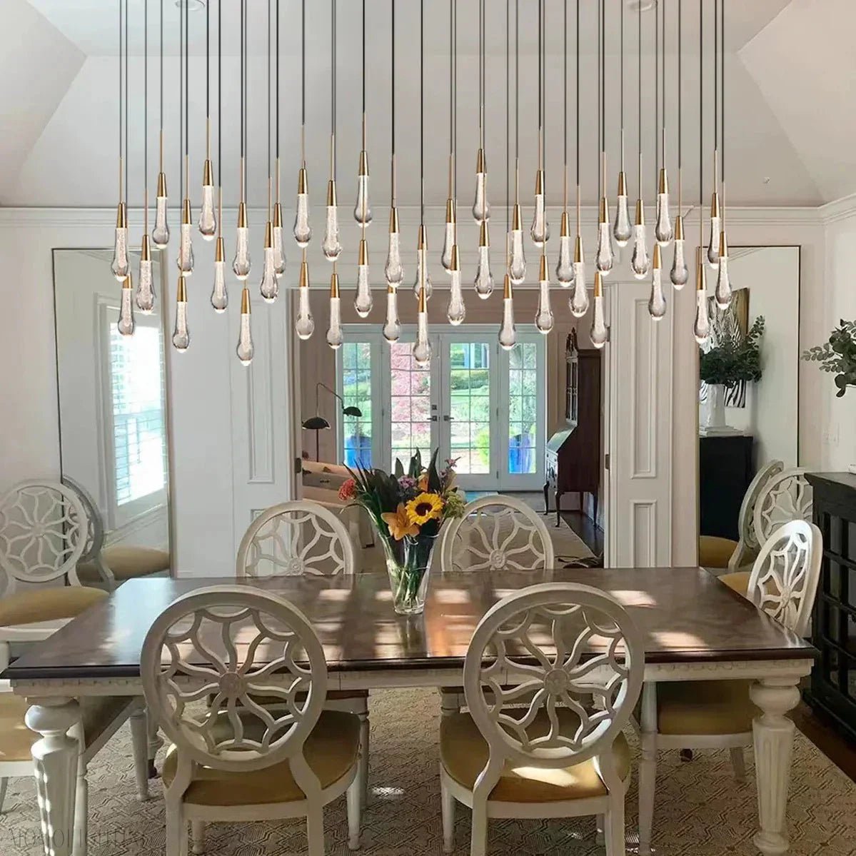 Solitaire Linear Chandelier 37"50"70"87"120"-Nobipets