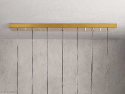 Solitaire Linear Chandelier 37"50"70"87"120"-Nobipets