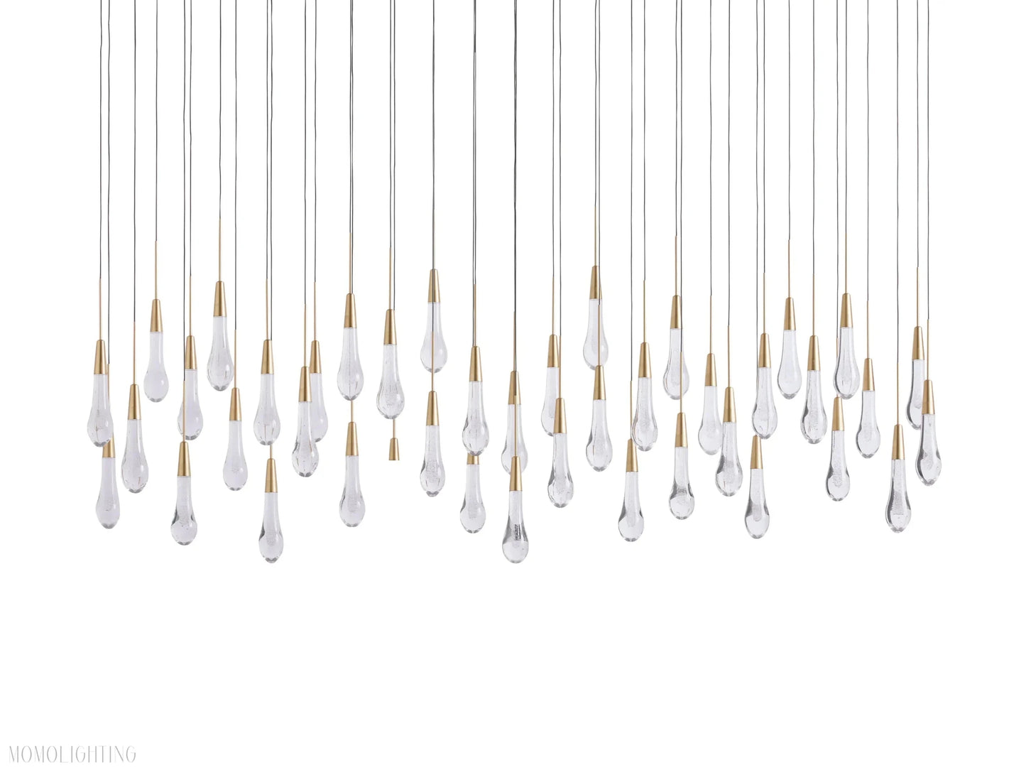 Solitaire Linear Chandelier 37"50"70"87"120"-Nobipets
