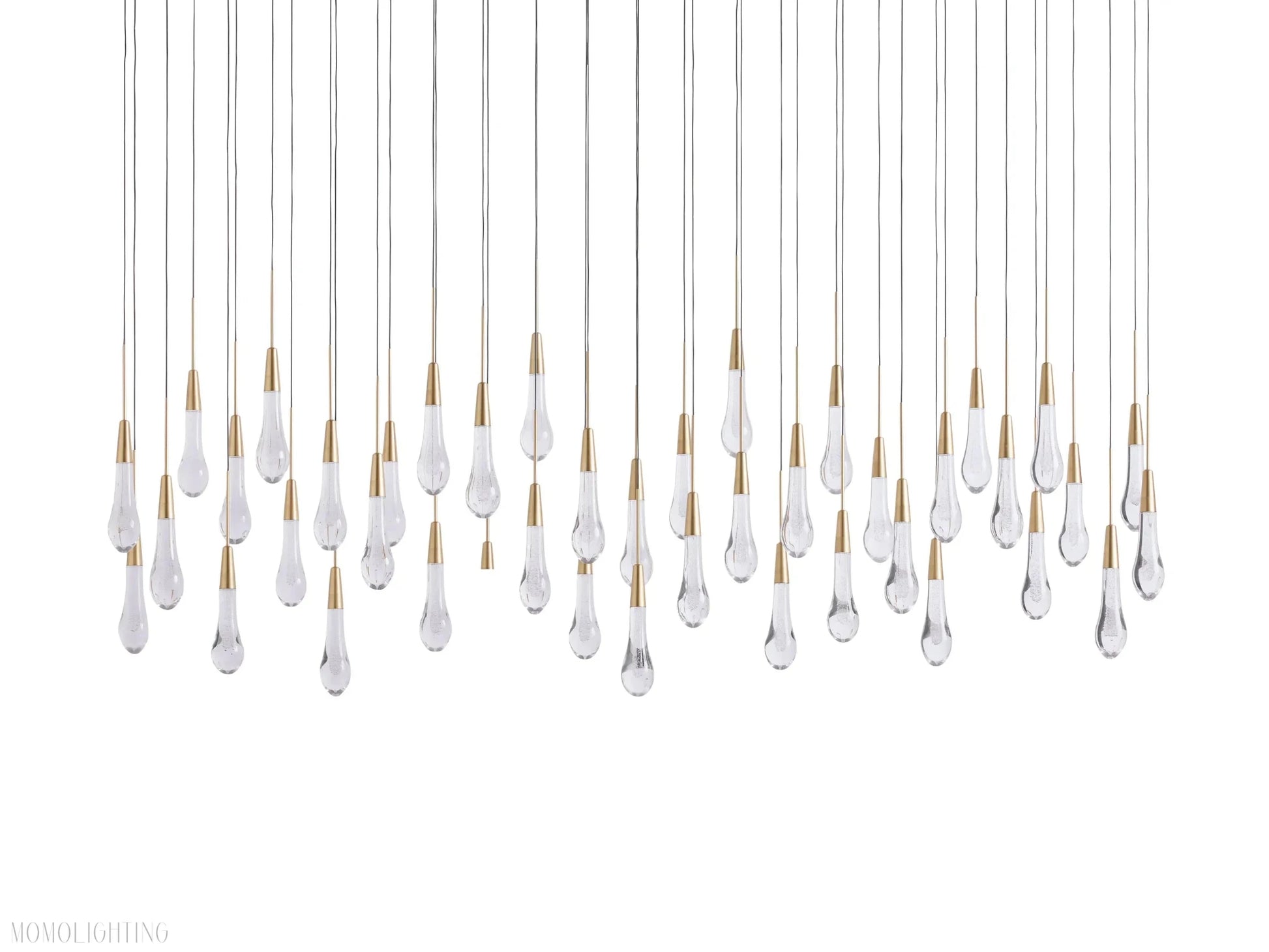 Solitaire Linear Chandelier 37"50"70"87"120"-Nobipets