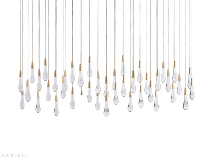 Solitaire Linear Chandelier 37"50"70"87"120"-Nobipets