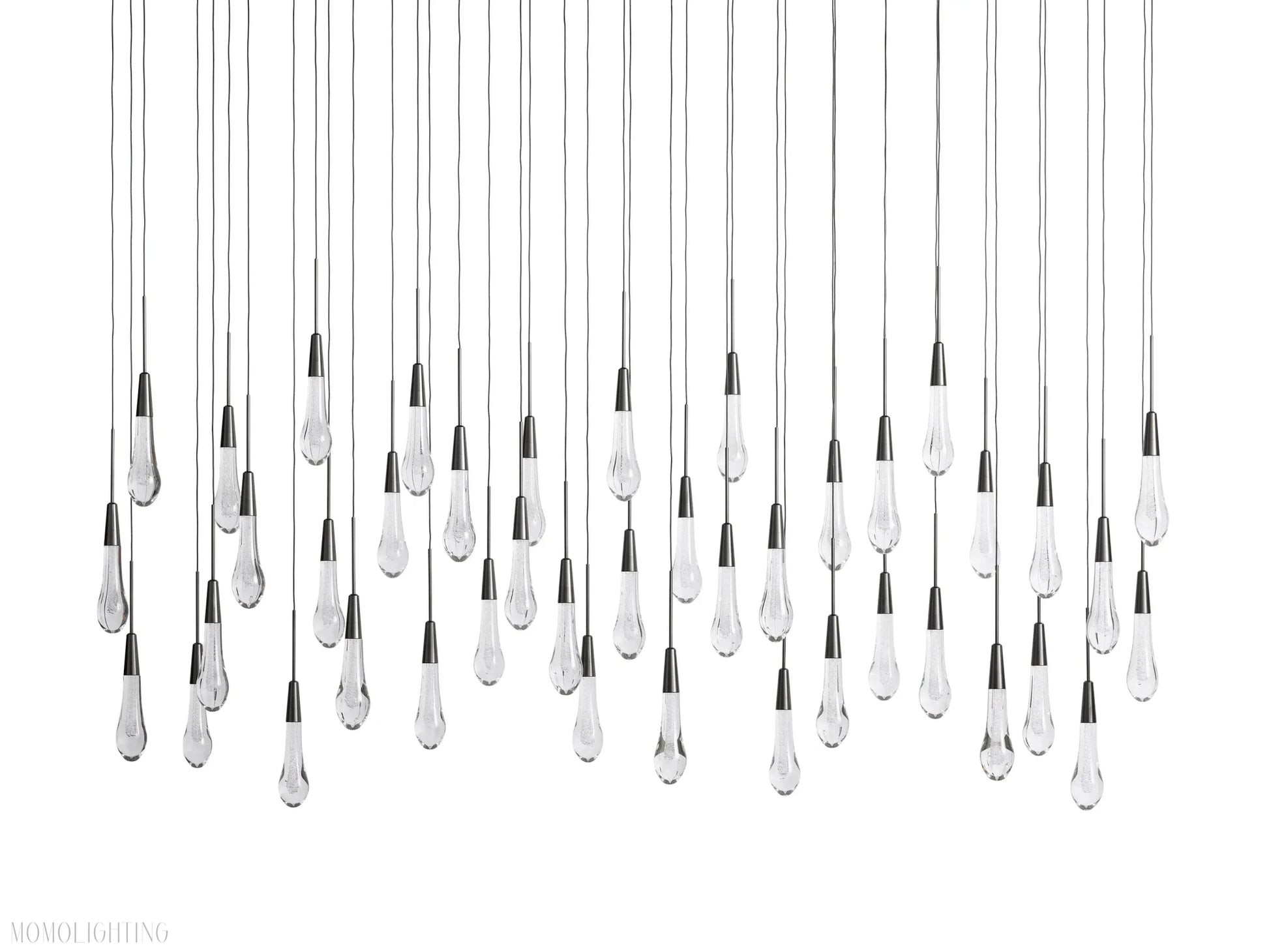 Solitaire Linear Chandelier 37"50"70"87"120"-Nobipets