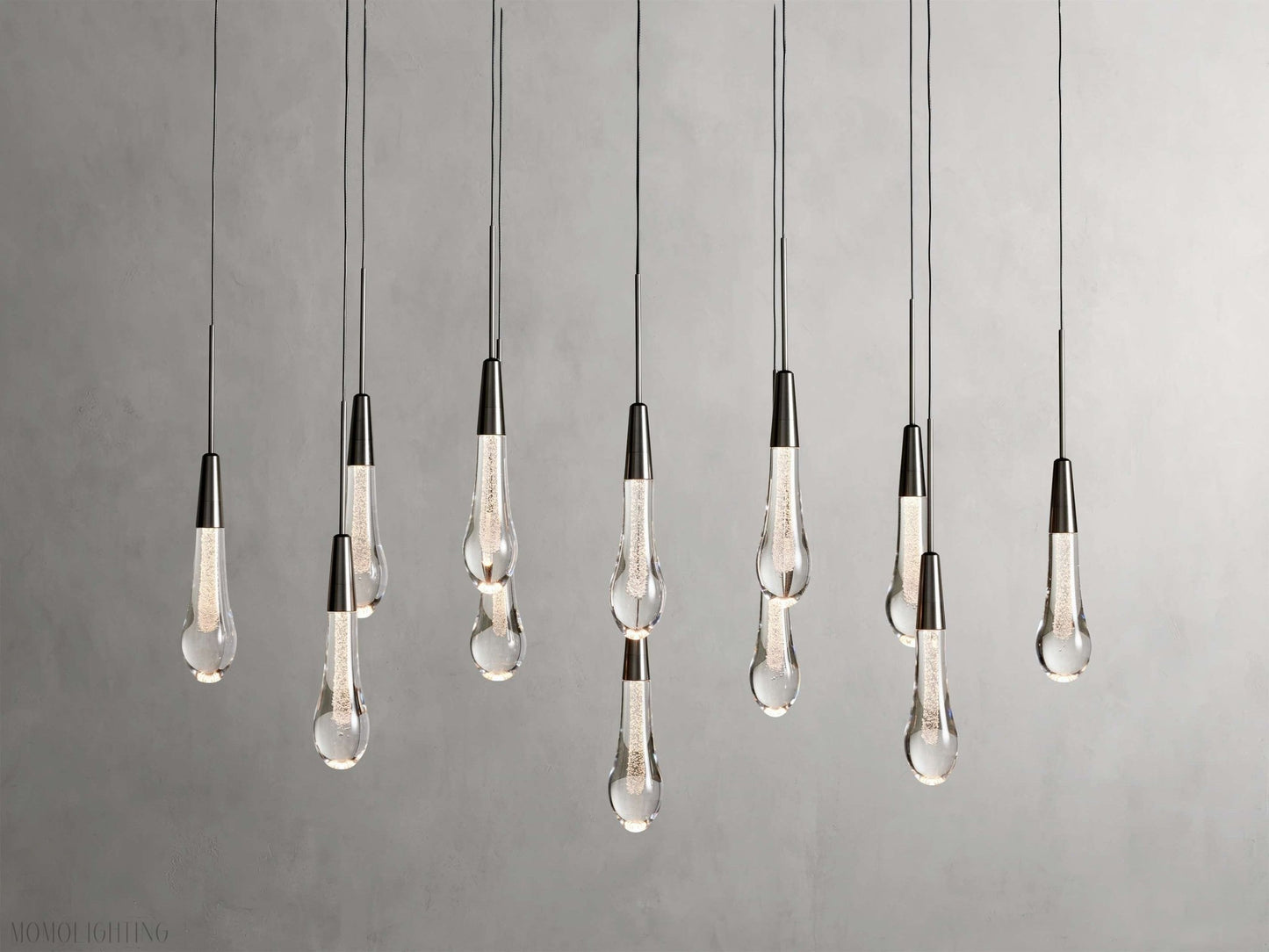 Solitaire Linear Chandelier 37"50"70"87"120"-Nobipets