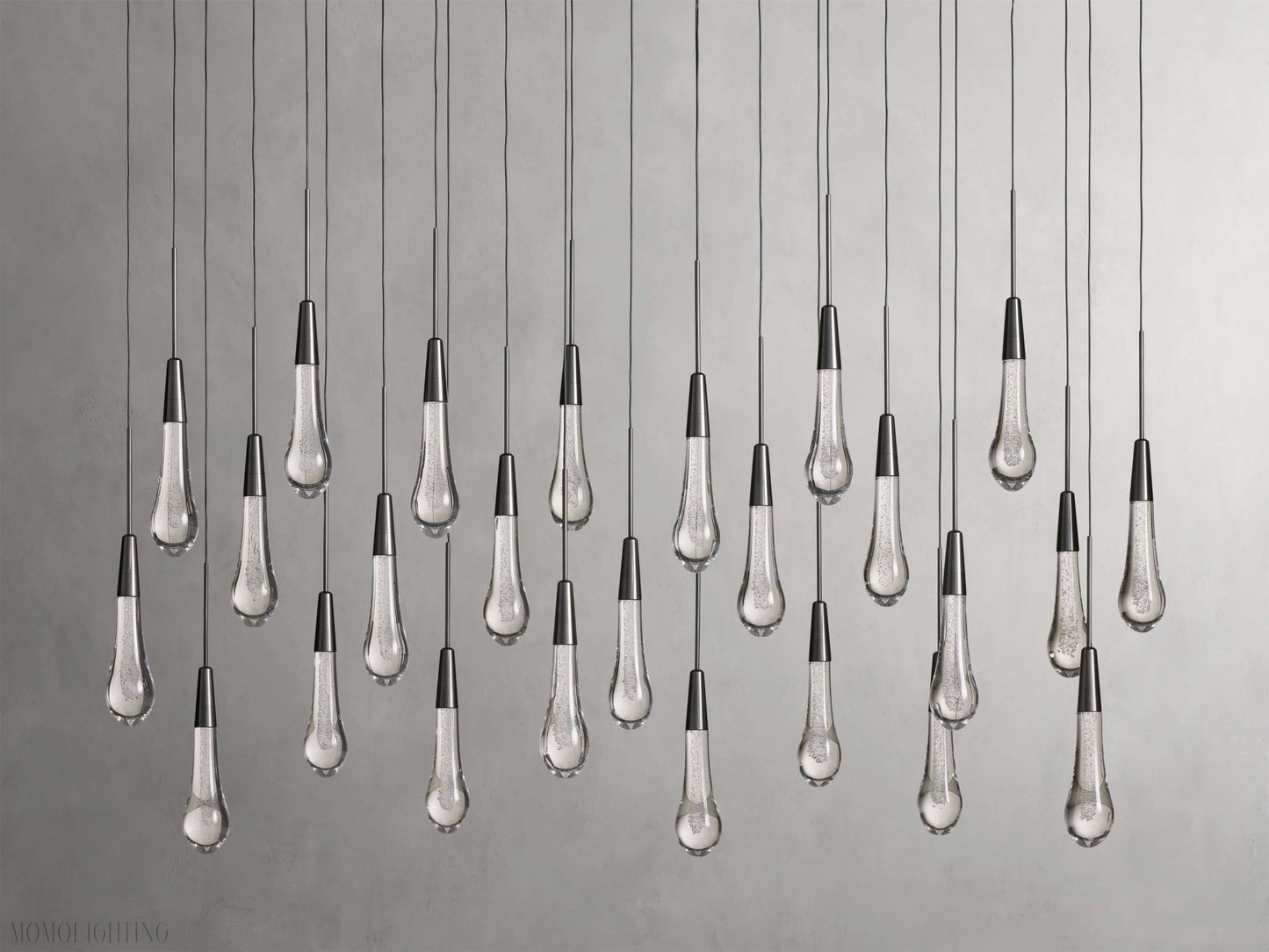 Solitaire Linear Chandelier 37"50"70"87"120"-Nobipets