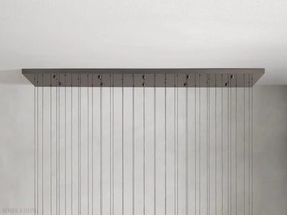 Solitaire Linear Chandelier 37"50"70"87"120"-Nobipets