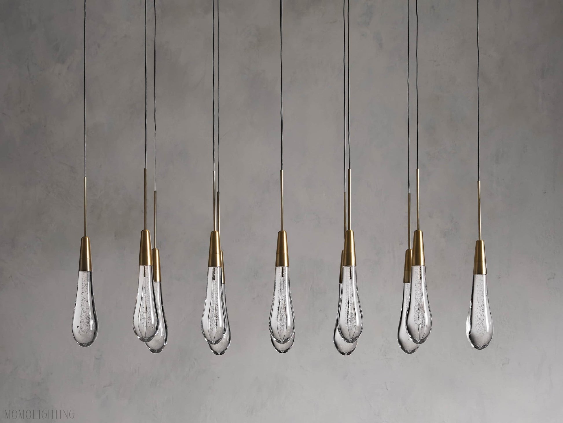 Solitaire Linear Chandelier 37"50"70"87"120"-Nobipets