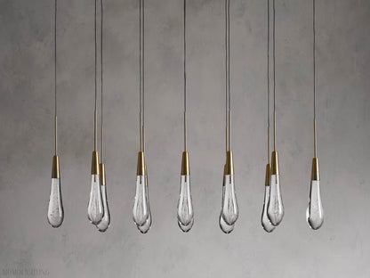 Solitaire Linear Chandelier 37"50"70"87"120"-Nobipets