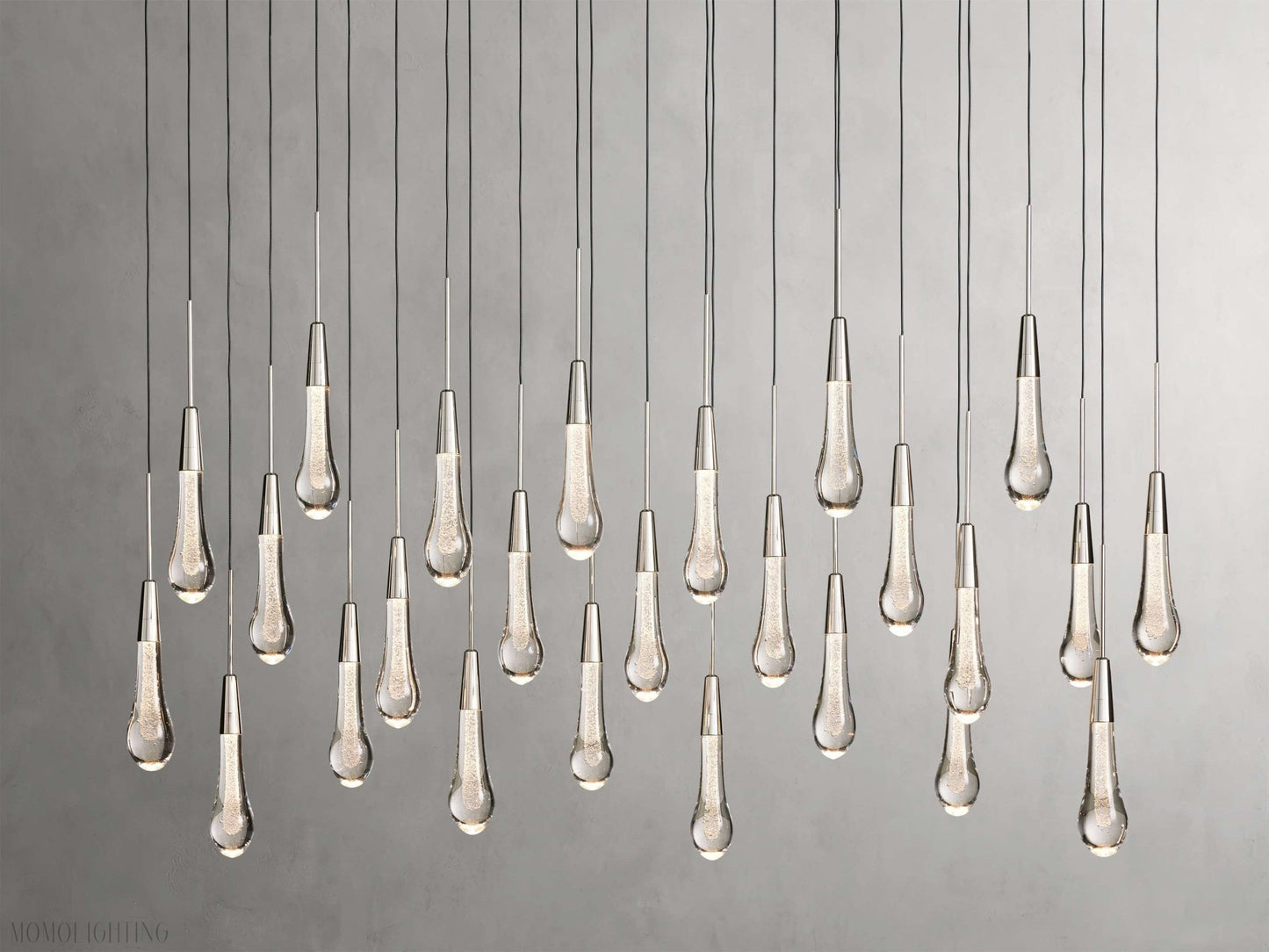 Solitaire Linear Chandelier 37"50"70"87"120"-Nobipets