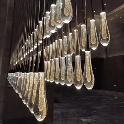 Solitaire Linear Chandelier 37"50"70"87"120"-Nobipets