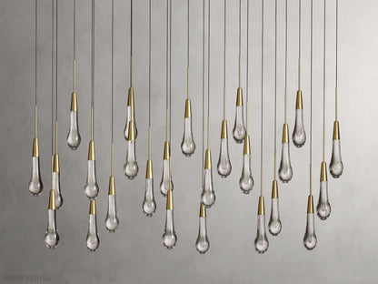 Solitaire Linear Chandelier 37"50"70"87"120"-Nobipets
