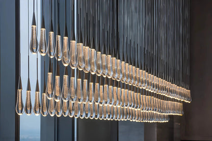 Solitaire Linear Chandelier 37"50"70"87"120"-Nobipets