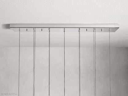 Solitaire Linear Chandelier 37"50"70"87"120"-Nobipets