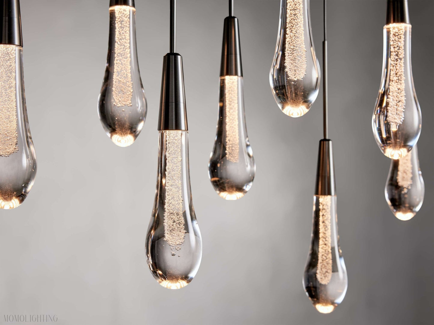 Solitaire Linear Chandelier 37"W-Nobipets