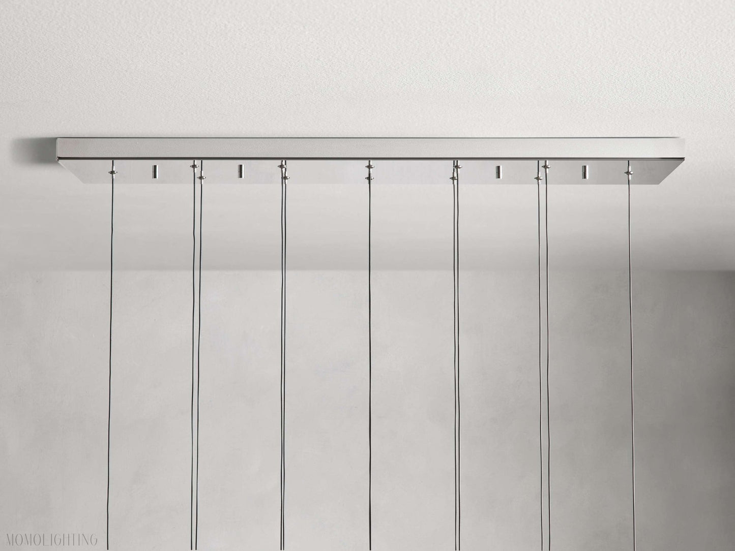 Solitaire Linear Chandelier 37"W-Nobipets