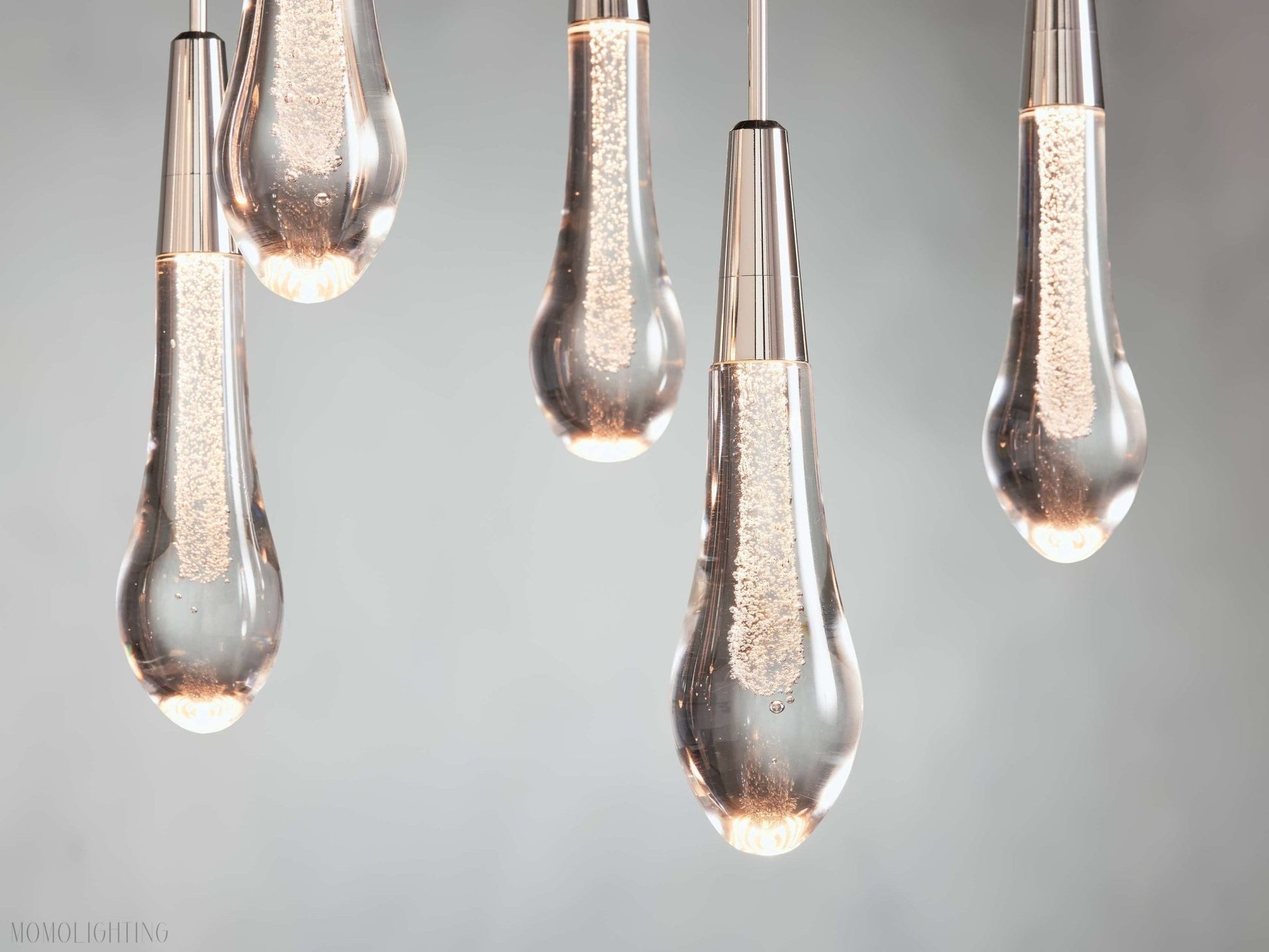 Solitaire Linear Chandelier 37"W-Nobipets