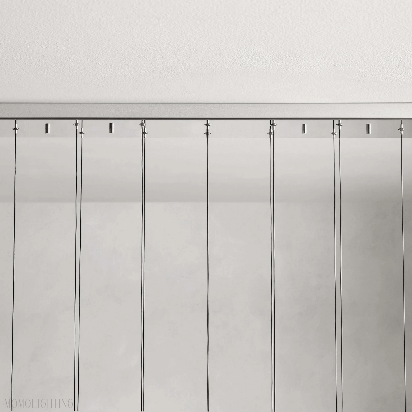 SOLITAIRE LINEAR MODERN CHANDELIER 37"W-Nobipets