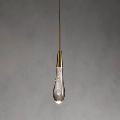 SOLITAIRE MODERN PENDANT 2"