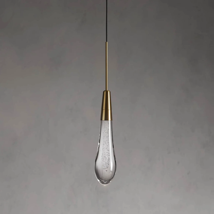 SOLITAIRE MODERN PENDANT 2"