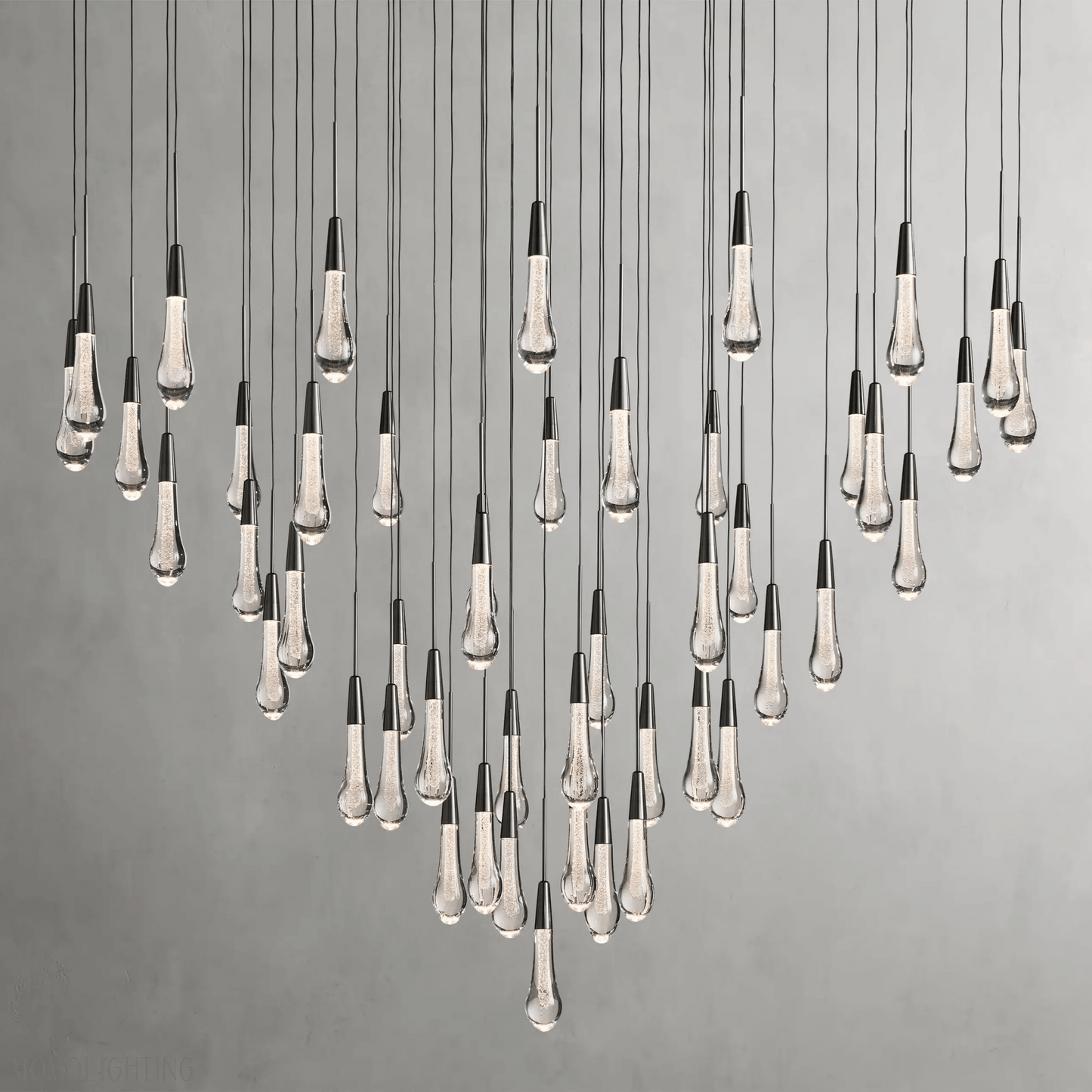 SOLITAIRE MODERN ROUND CHANDELIER-Nobipets