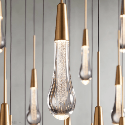 SOLITAIRE MODERN ROUND CHANDELIER-Nobipets