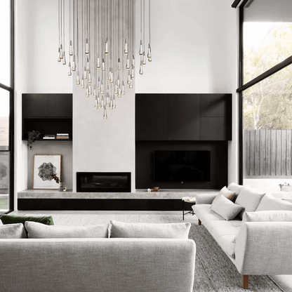 SOLITAIRE MODERN ROUND CHANDELIER-Nobipets