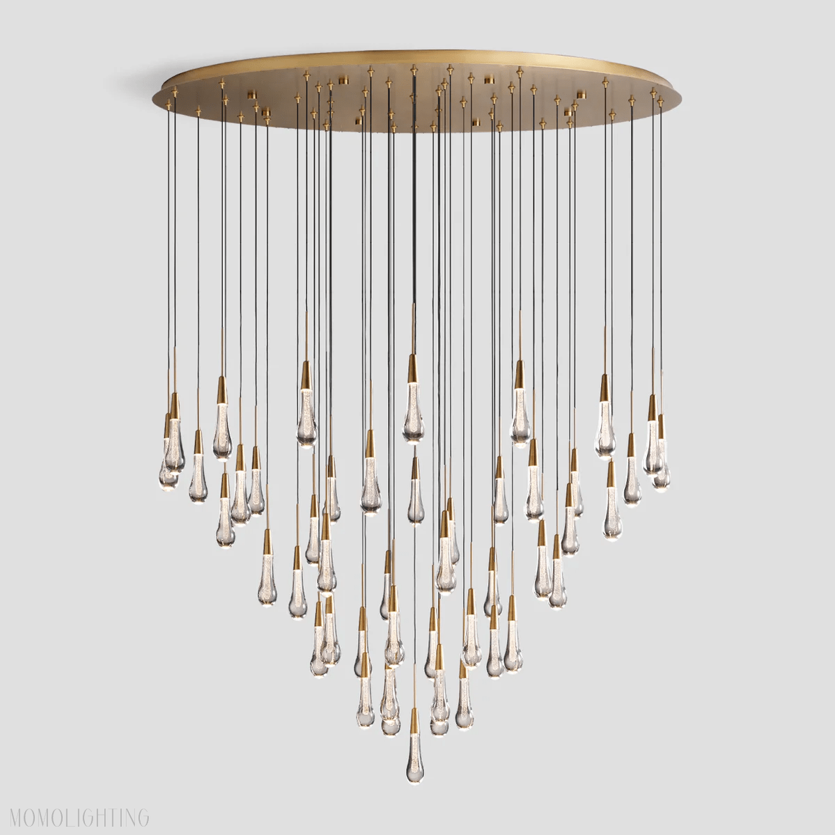 SOLITAIRE MODERN ROUND CHANDELIER-Nobipets