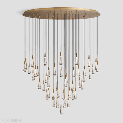SOLITAIRE MODERN ROUND CHANDELIER-Nobipets