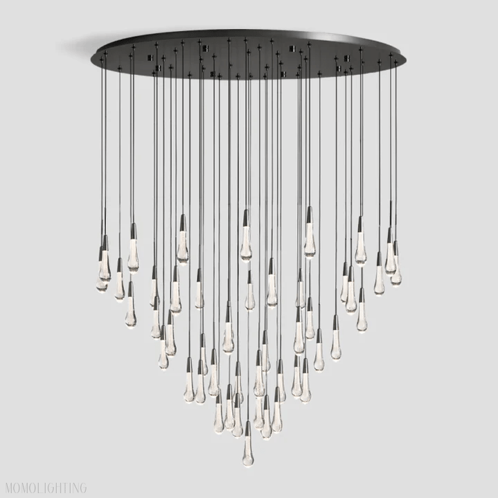 SOLITAIRE MODERN ROUND CHANDELIER-Nobipets