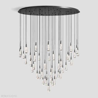 SOLITAIRE MODERN ROUND CHANDELIER-Nobipets
