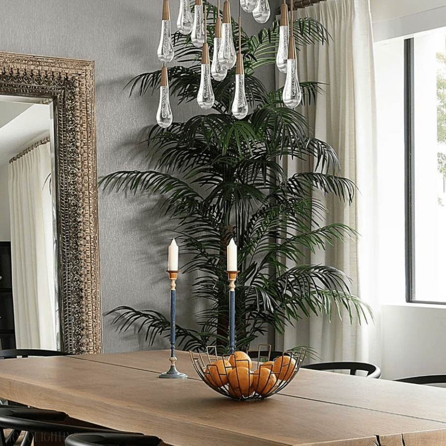 SOLITAIRE MODERN ROUND CHANDELIER-Nobipets