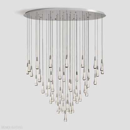 SOLITAIRE MODERN ROUND CHANDELIER-Nobipets