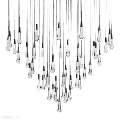 SOLITAIRE MODERN ROUND CHANDELIER-Nobipets